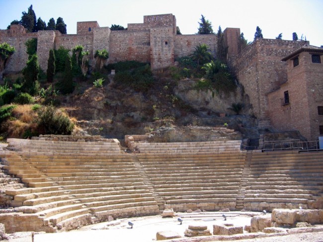 Tres monumentos emblemáticos de Málaga
