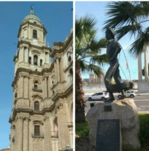Ilustración de Tres monumentos emblemáticos de Málaga