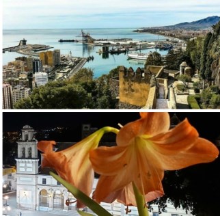 Ilustración de Tres monumentos emblemáticos de Málaga