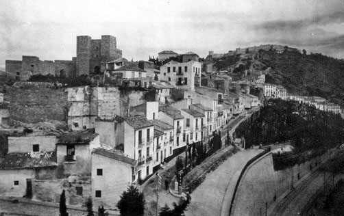 Ilustración de Tres monumentos emblemáticos de Málaga