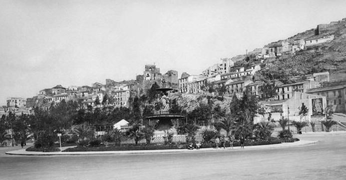 Ilustración de El Parque de Málaga, una visión diferente