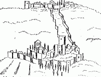 Ilustración de Tres monumentos emblemáticos de Málaga