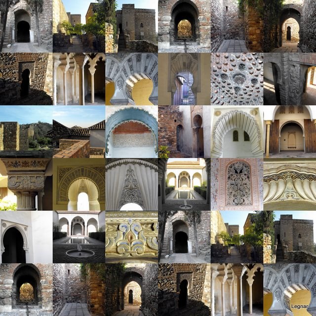 Ilustración de Tres monumentos emblemáticos de Málaga