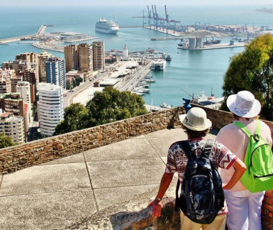 Ilustración de Tres monumentos emblemáticos de Málaga