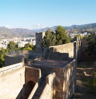 Ilustración de Tres monumentos emblemáticos de Málaga