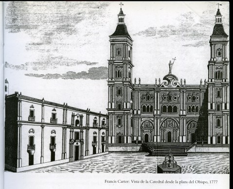 Ilustración de Tres monumentos emblemáticos de Málaga