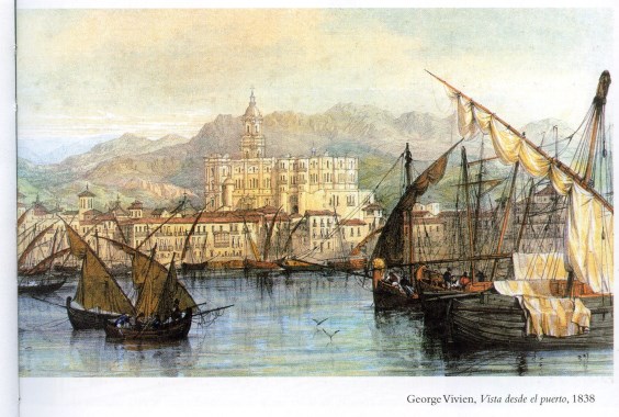 Ilustración de Tres monumentos emblemáticos de Málaga