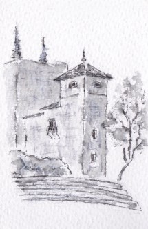 Ilustración de Tres monumentos emblemáticos de Málaga