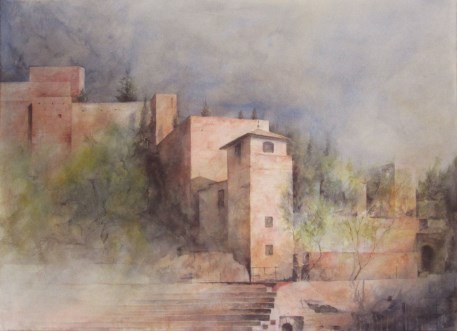 Ilustración de Tres monumentos emblemáticos de Málaga