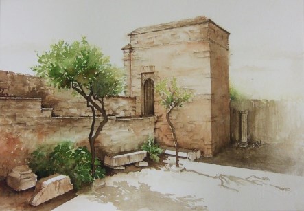 Ilustración de Tres monumentos emblemáticos de Málaga