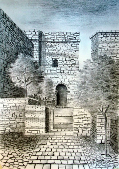 Ilustración de Tres monumentos emblemáticos de Málaga