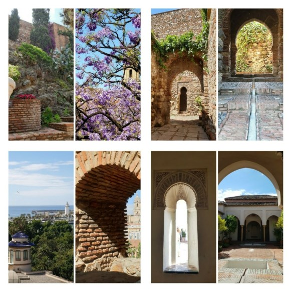Ilustración de Tres monumentos emblemáticos de Málaga
