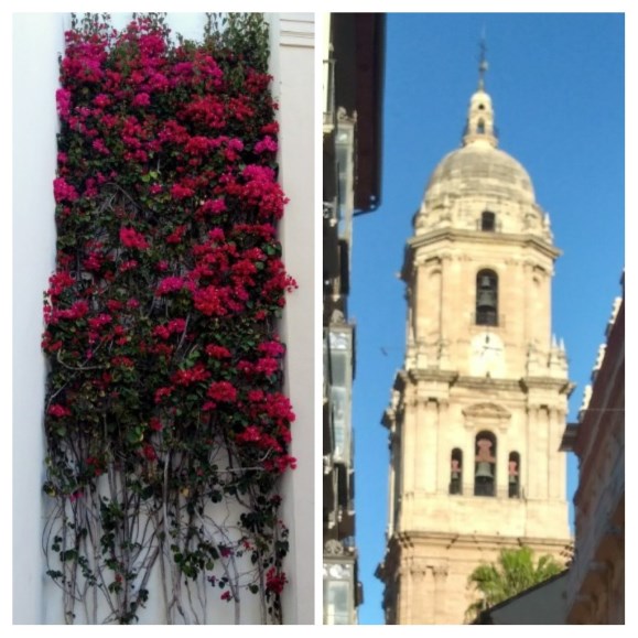 Ilustración de Tres monumentos emblemáticos de Málaga