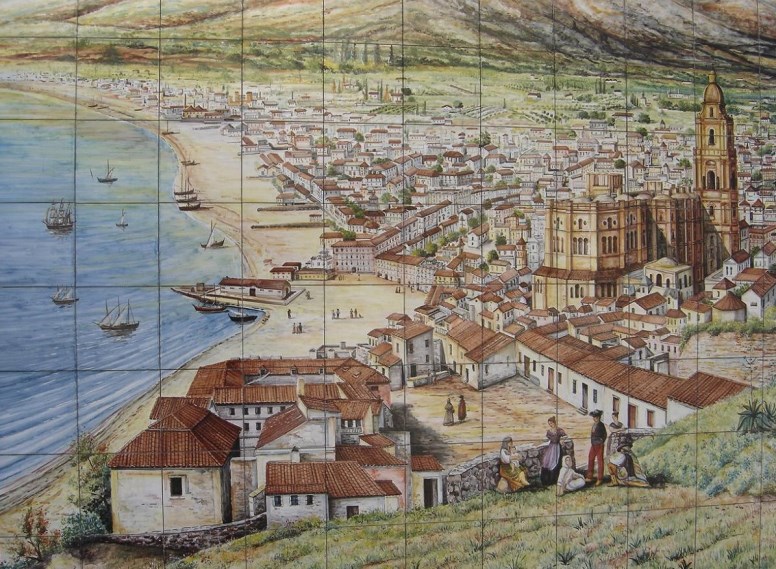 Ilustración de Tres monumentos emblemáticos de Málaga