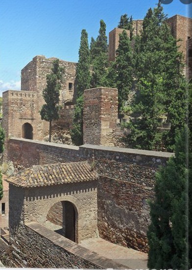 Ilustración de Tres monumentos emblemáticos de Málaga