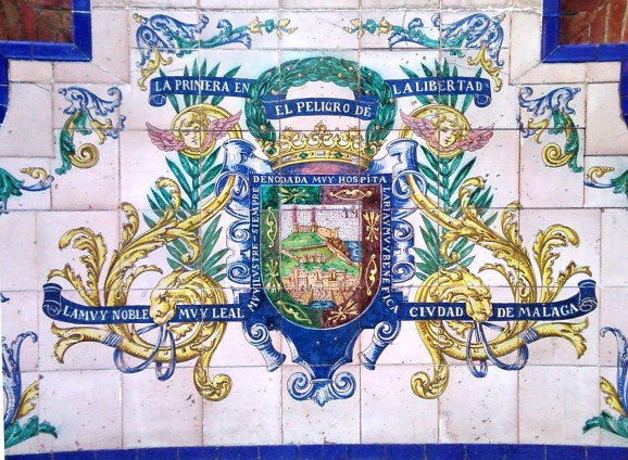 Ilustración de Tres monumentos emblemáticos de Málaga