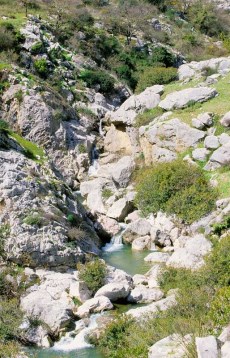 Arroyo-Río Sabar, entre Alfarnatejo y Periana