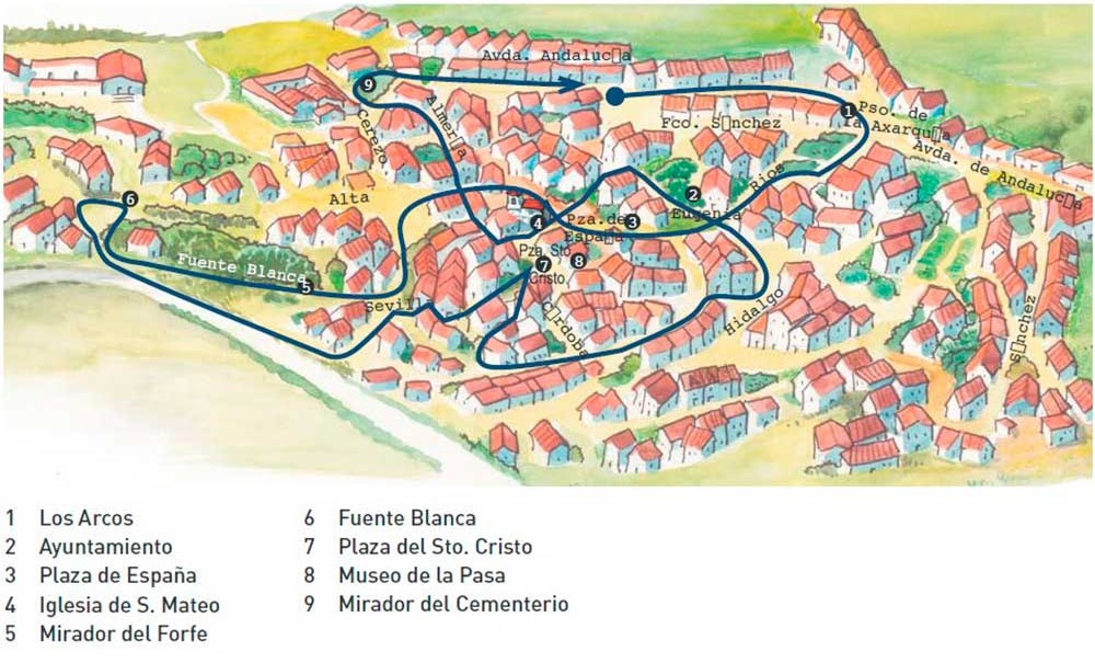 Ilustración de Almáchar