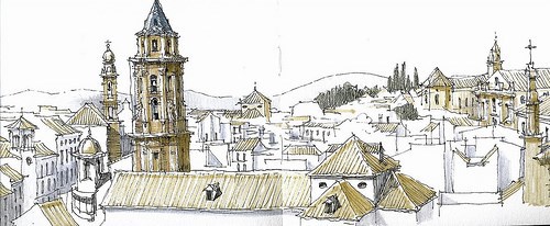 Ilustración de Antequera 3 · Monumentos 3 y 4