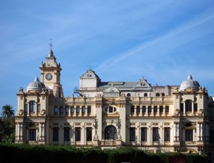Ilustración de El Parque de Málaga, una visión diferente