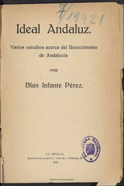 Y escultura actual, de medio cuerpo, en el Parlamento Andaluz