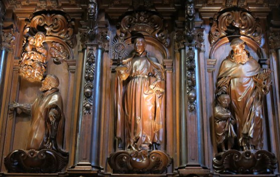 Antonio de Padua, con el Niño desnudo resuelto de forma muy naturalista