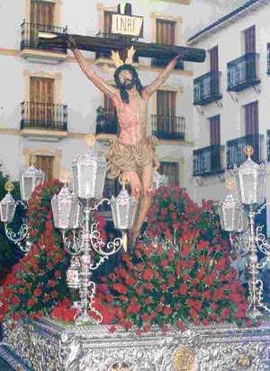 Castillo Lastrucci hizo en 1937, la magnífica imagen del Cristo