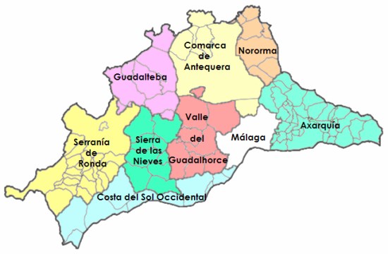 Ilustración de La Axarquía