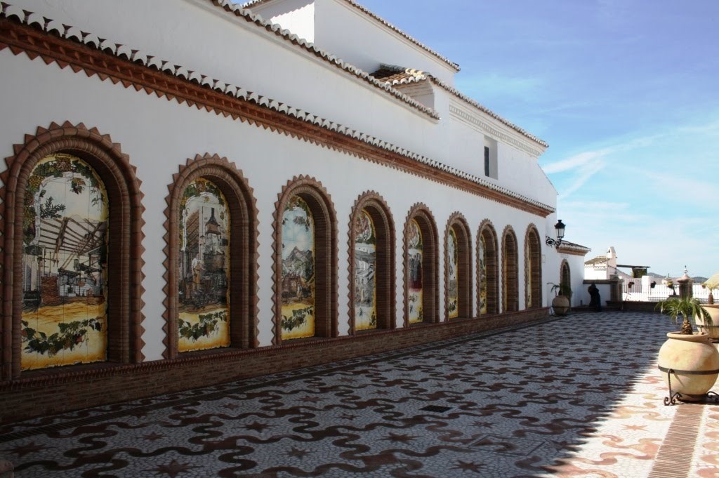 Ilustración de Cómpeta