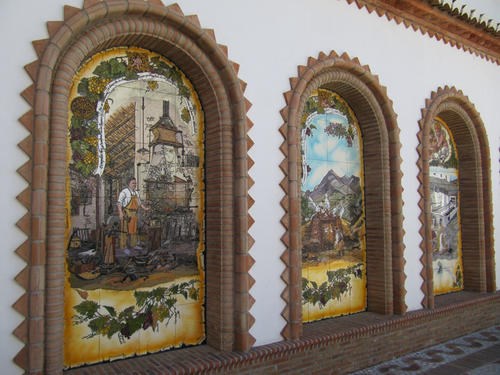 Ilustración de Cómpeta