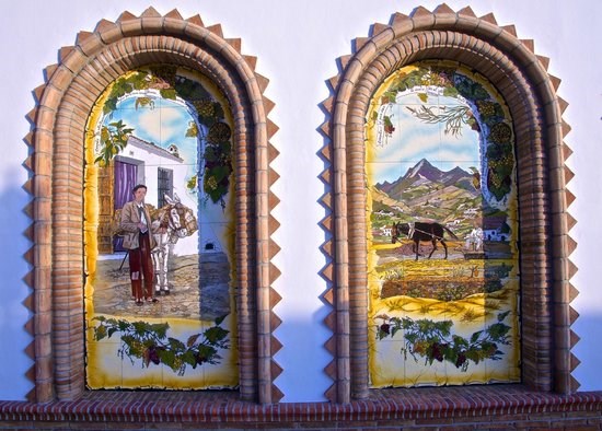 Ilustración de Cómpeta