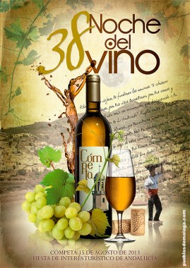Ilustración de Cómpeta