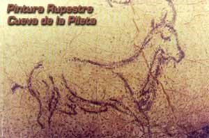 Ilustración de La Cueva de las Estegamitas, en La Araña