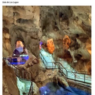 Ilustración de La Cueva de las Estegamitas, en La Araña
