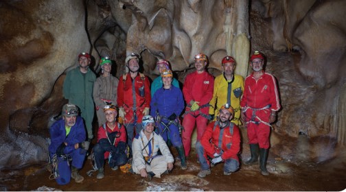 Ilustración de La Cueva de las Estegamitas, en La Araña