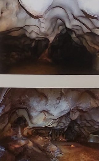 Ilustración de La Cueva de las Estegamitas, en La Araña