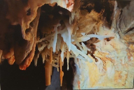 Ilustración de La Cueva de las Estegamitas, en La Araña