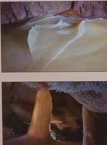 Ilustración de La Cueva de las Estegamitas, en La Araña