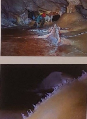Ilustración de La Cueva de las Estegamitas, en La Araña