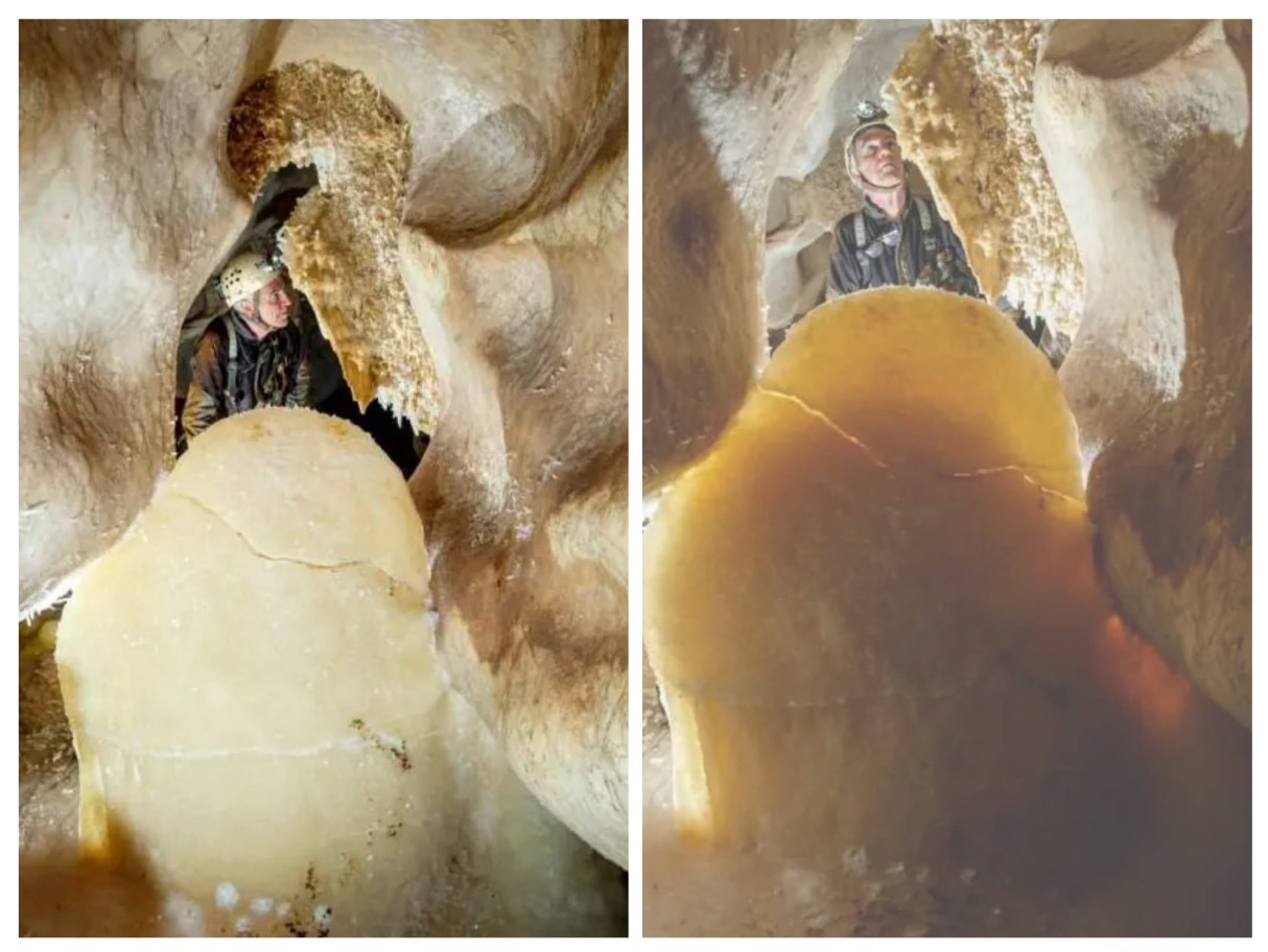 Ilustración de La Cueva de las Estegamitas, en La Araña