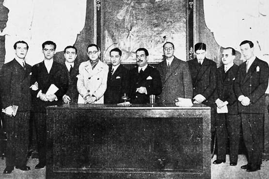 Ilustración de El Parnaso en la bahía · versos y poetas