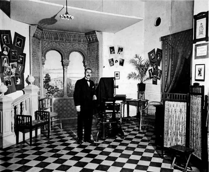 Interior del Estudio Fotografico Wandre
