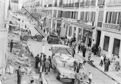 Obras del Nuevo Acerado de Calle Larios