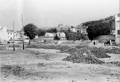 Barrio de la Malagueta Tras el Derribo de las Viviendas de Pescadores