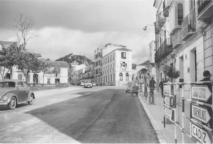 Calle de la Victoria a la Altura del Colegio de los Hermanos Maristas