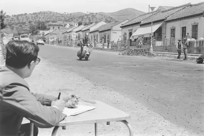 Llegada de los Participantes de la Concentracion Vespa