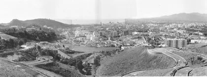 Panoramica de la Ciudad Desde los Montes de Malaga