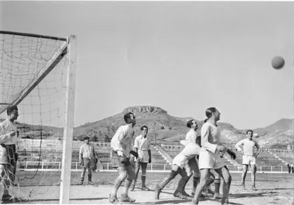 Encuentro de Futbol en la Rosaleda