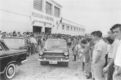 Inauguracion del Mercado de el Palo