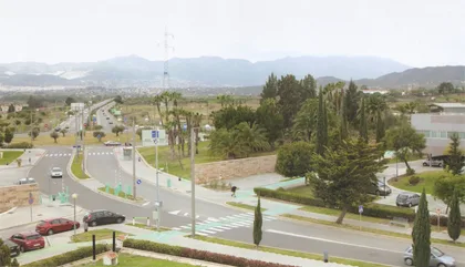Entrada al Parque Tecnologico de Andalucia